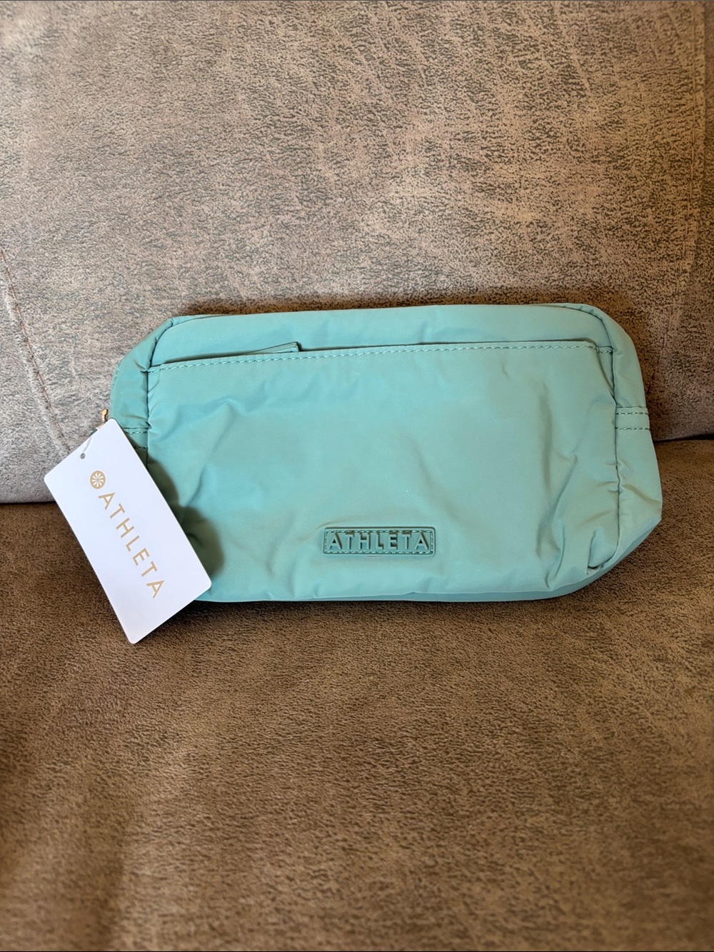 NWT Athleta All About Large Crossbody Belt Bag-color: Juniper